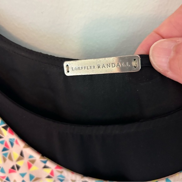 Loeffler Randall Silk Drawstring Tank Dress. Size 4. - Picture 2 of 15